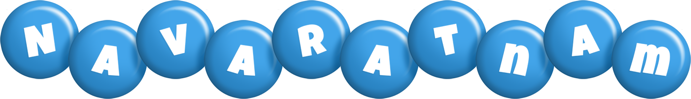Navaratnam candy-blue logo