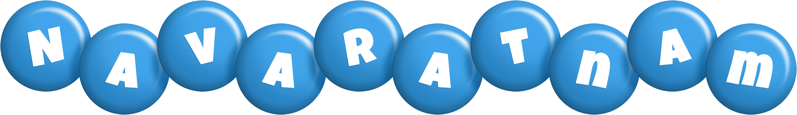 Navaratnam candy-blue logo