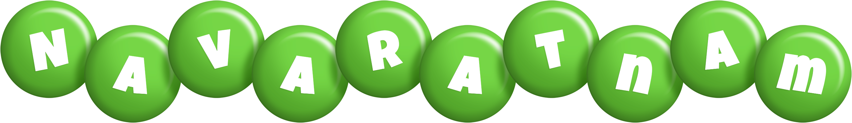 Navaratnam candy-green logo