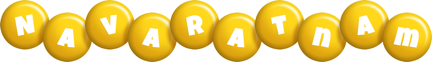 Navaratnam candy-yellow logo