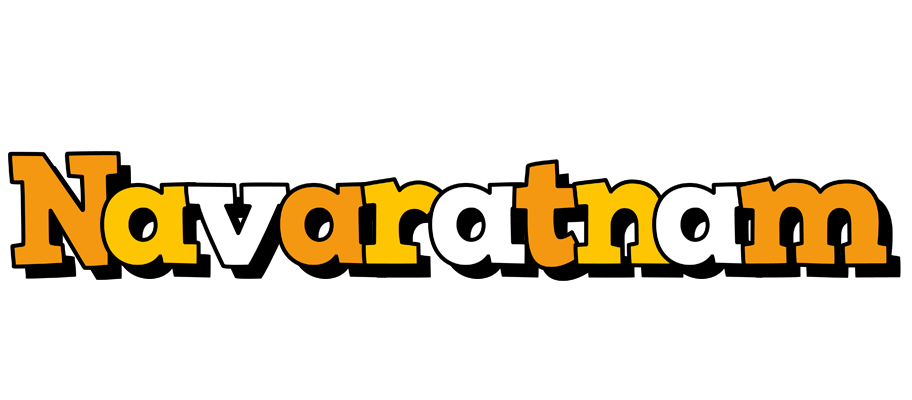 Navaratnam cartoon logo