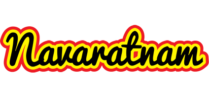 Navaratnam flaming logo