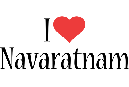 Navaratnam i-love logo