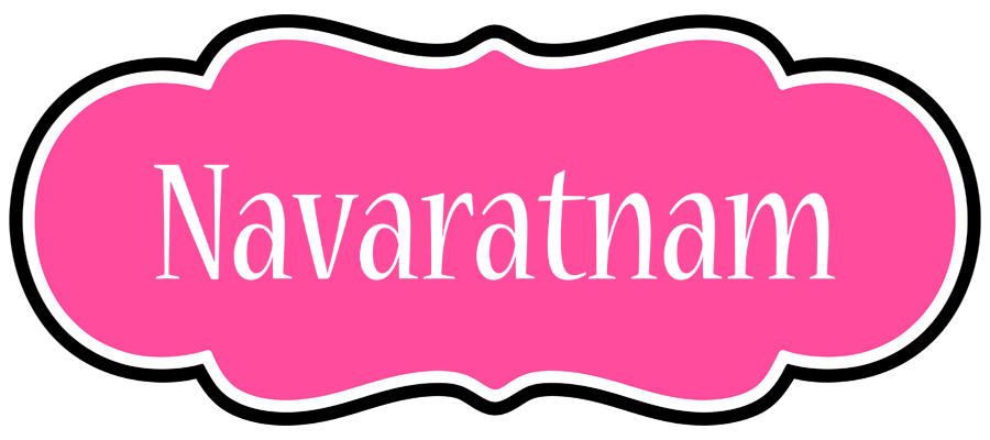 Navaratnam invitation logo