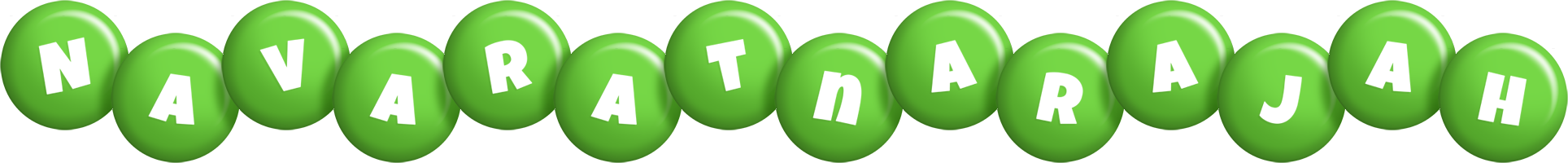 Navaratnarajah candy-green logo