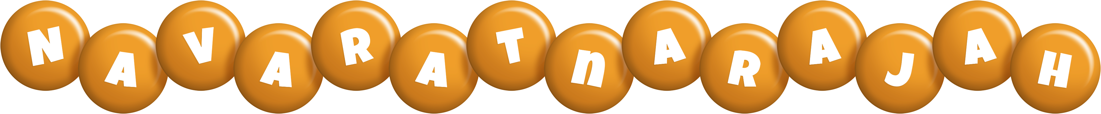 Navaratnarajah candy-orange logo