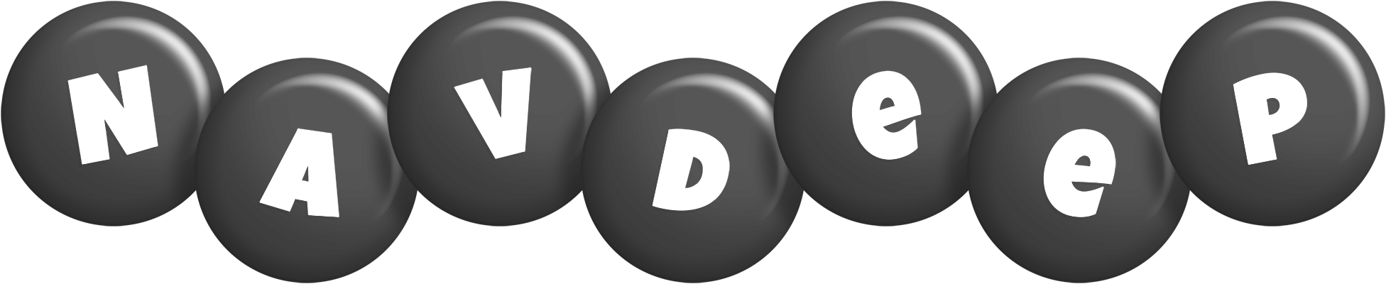 Navdeep candy-black logo