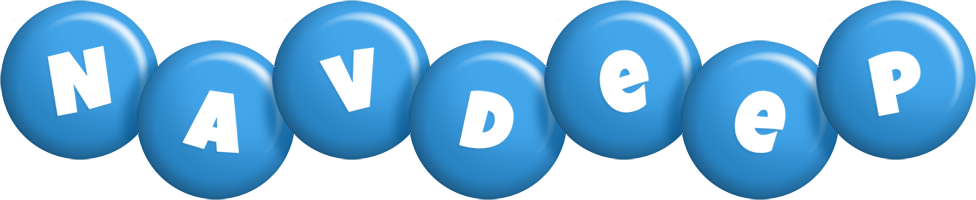 Navdeep candy-blue logo