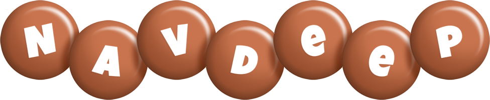 Navdeep candy-brown logo