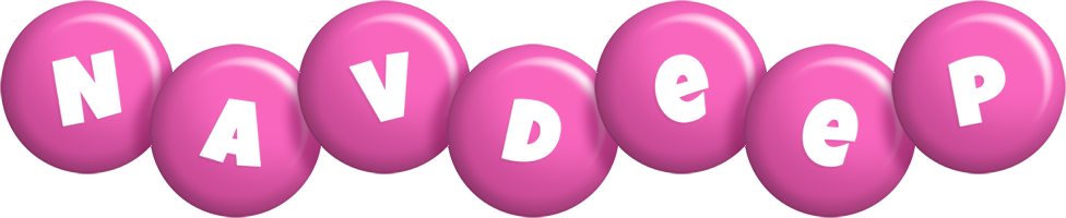 Navdeep candy-pink logo