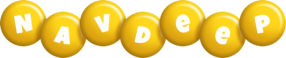 Navdeep candy-yellow logo