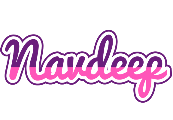 Navdeep cheerful logo