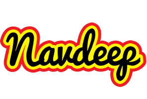 Navdeep flaming logo