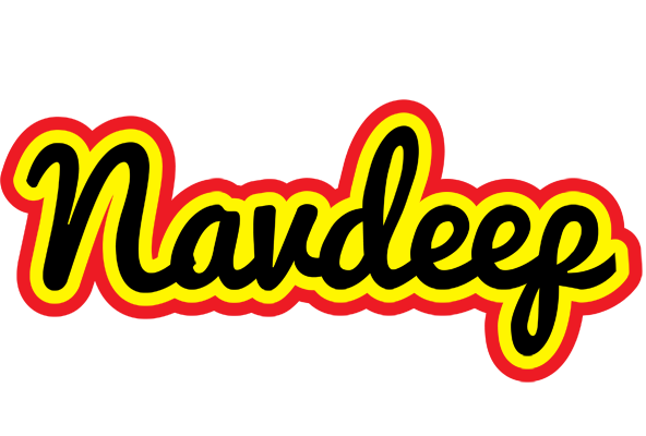 Navdeep flaming logo