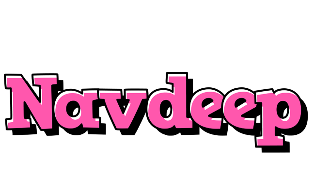 Navdeep girlish logo