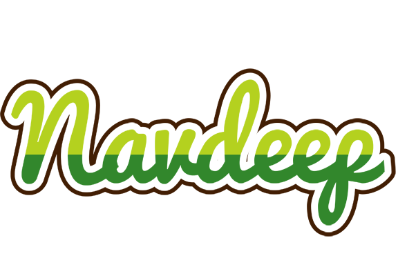 Navdeep golfing logo