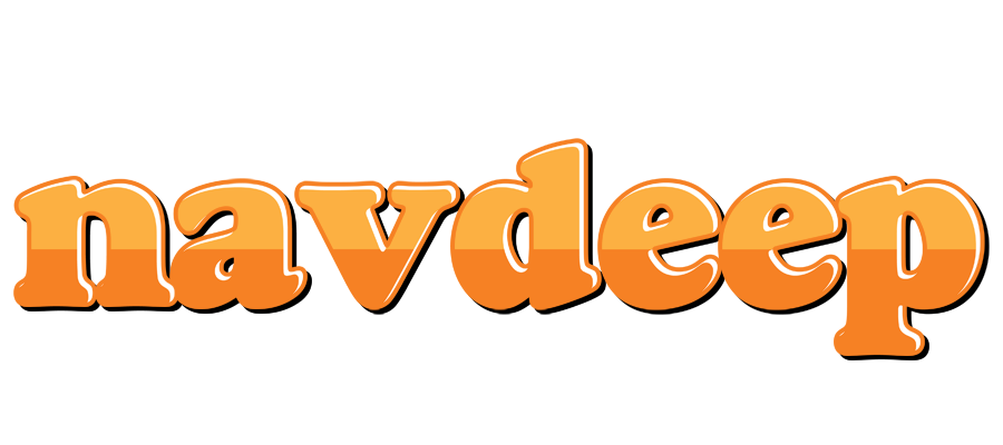 Navdeep orange logo