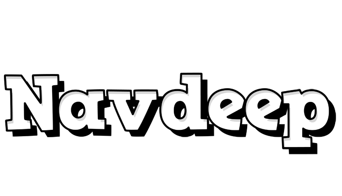 Navdeep snowing logo