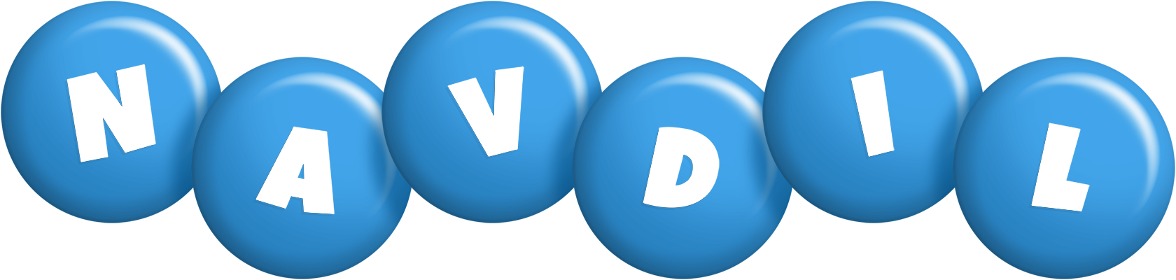 Navdil candy-blue logo
