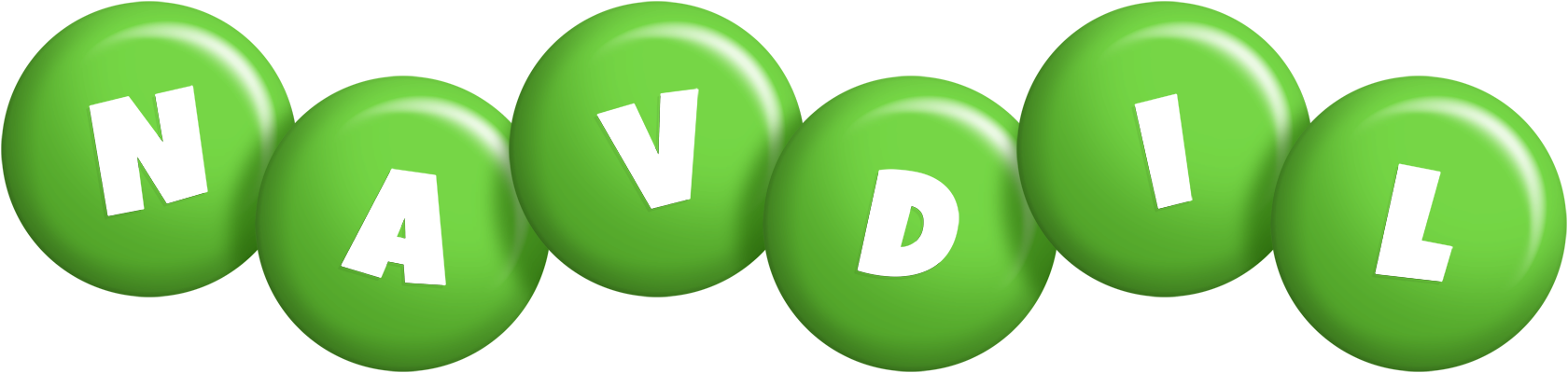 Navdil candy-green logo