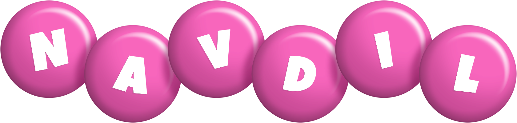 Navdil candy-pink logo