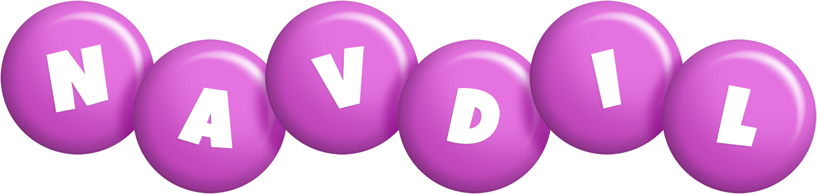 Navdil candy-purple logo