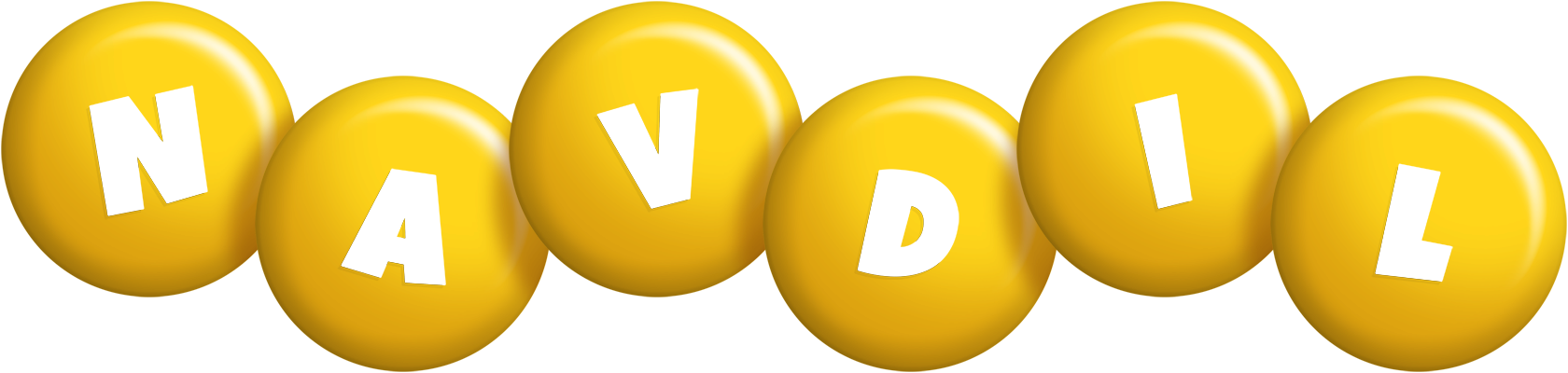 Navdil candy-yellow logo