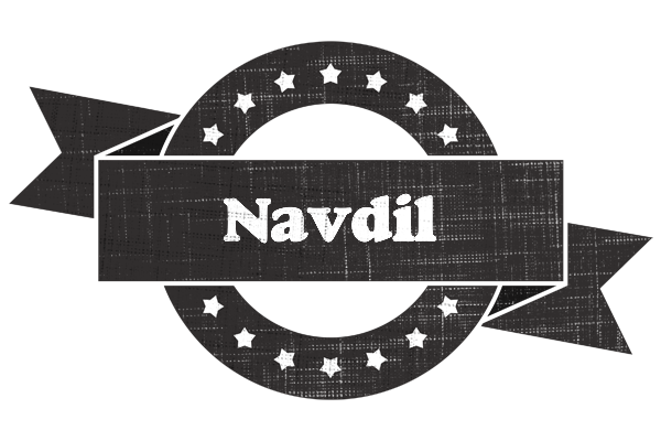 Navdil grunge logo