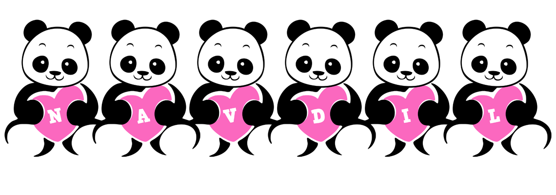 Navdil love-panda logo