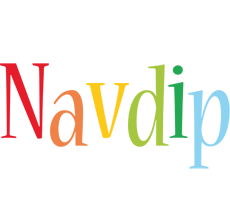 Navdip birthday logo