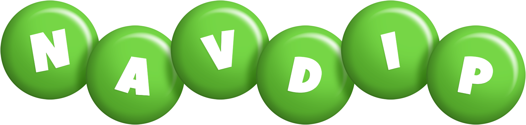 Navdip candy-green logo