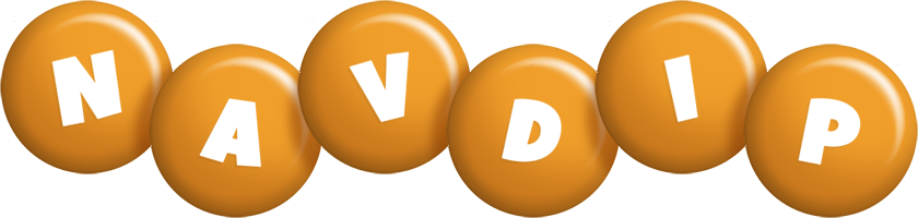 Navdip candy-orange logo