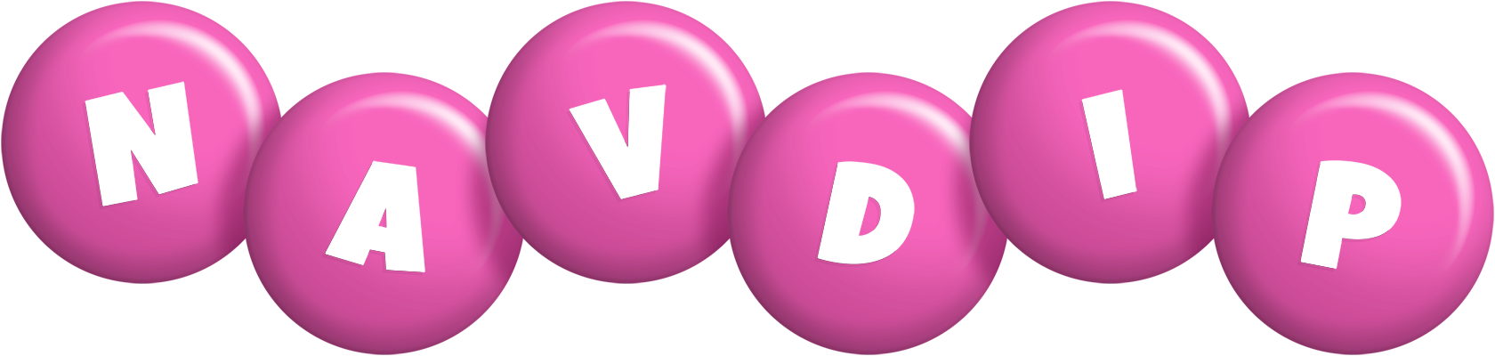Navdip candy-pink logo
