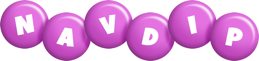 Navdip candy-purple logo