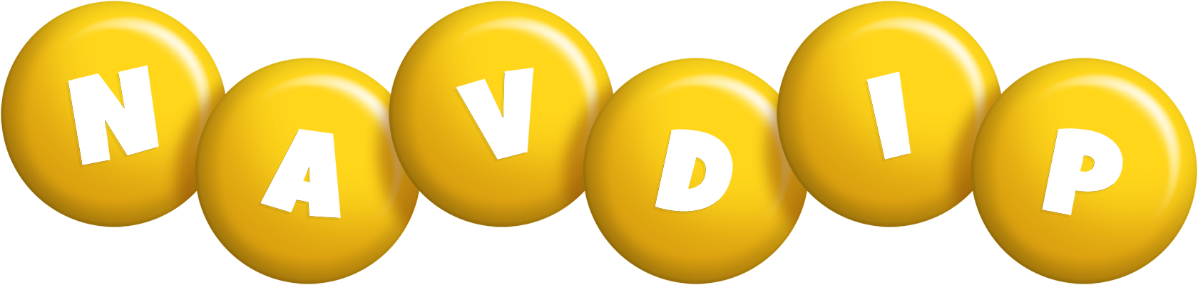 Navdip candy-yellow logo
