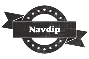 Navdip grunge logo