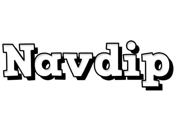 Navdip snowing logo