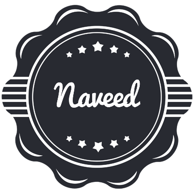 Naveed badge logo