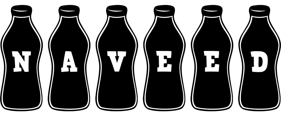 Naveed bottle logo