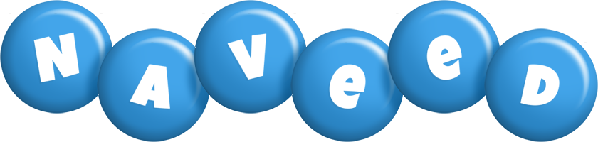 Naveed candy-blue logo