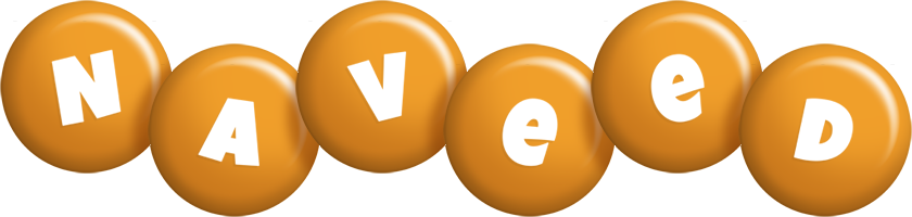 Naveed candy-orange logo
