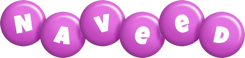 Naveed candy-purple logo