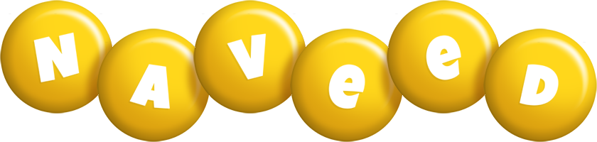 Naveed candy-yellow logo