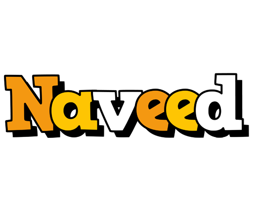 Naveed cartoon logo