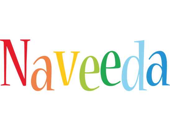 Naveeda birthday logo