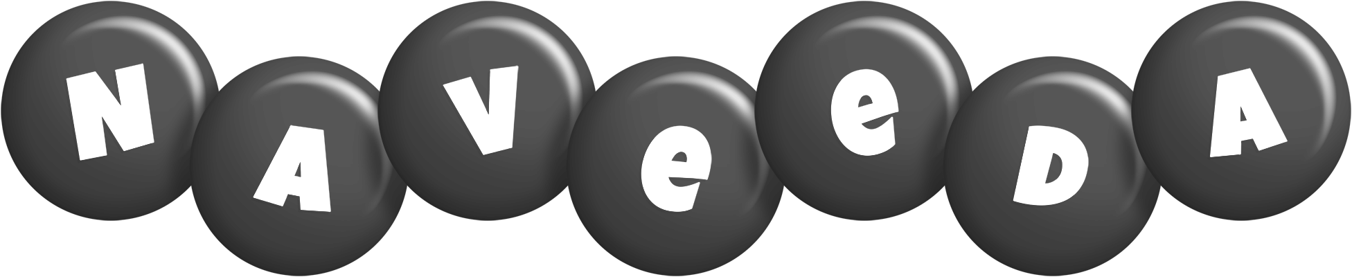 Naveeda candy-black logo