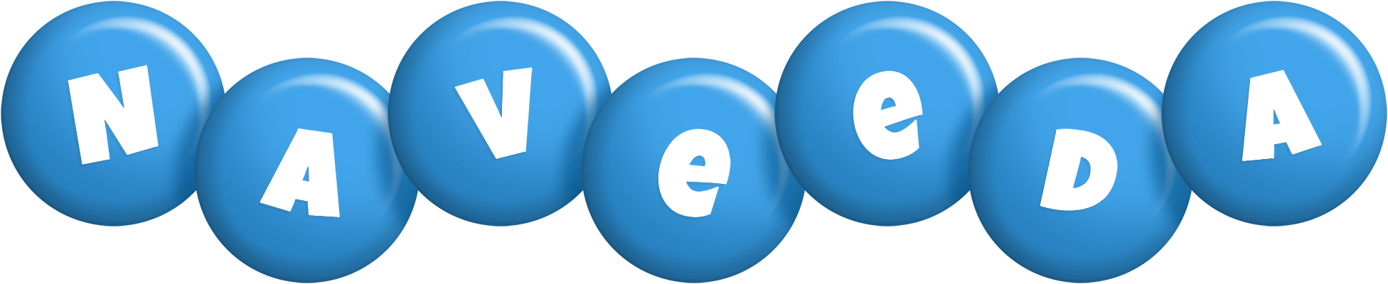 Naveeda candy-blue logo