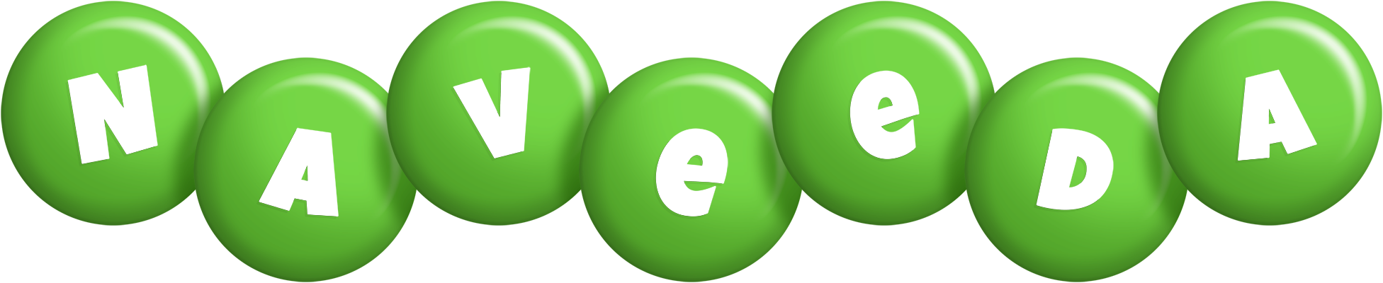 Naveeda candy-green logo