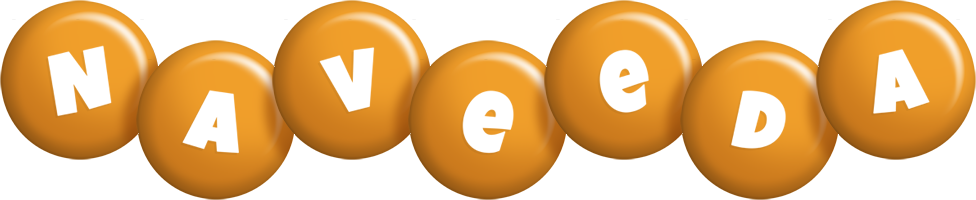 Naveeda candy-orange logo