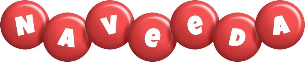Naveeda candy-red logo